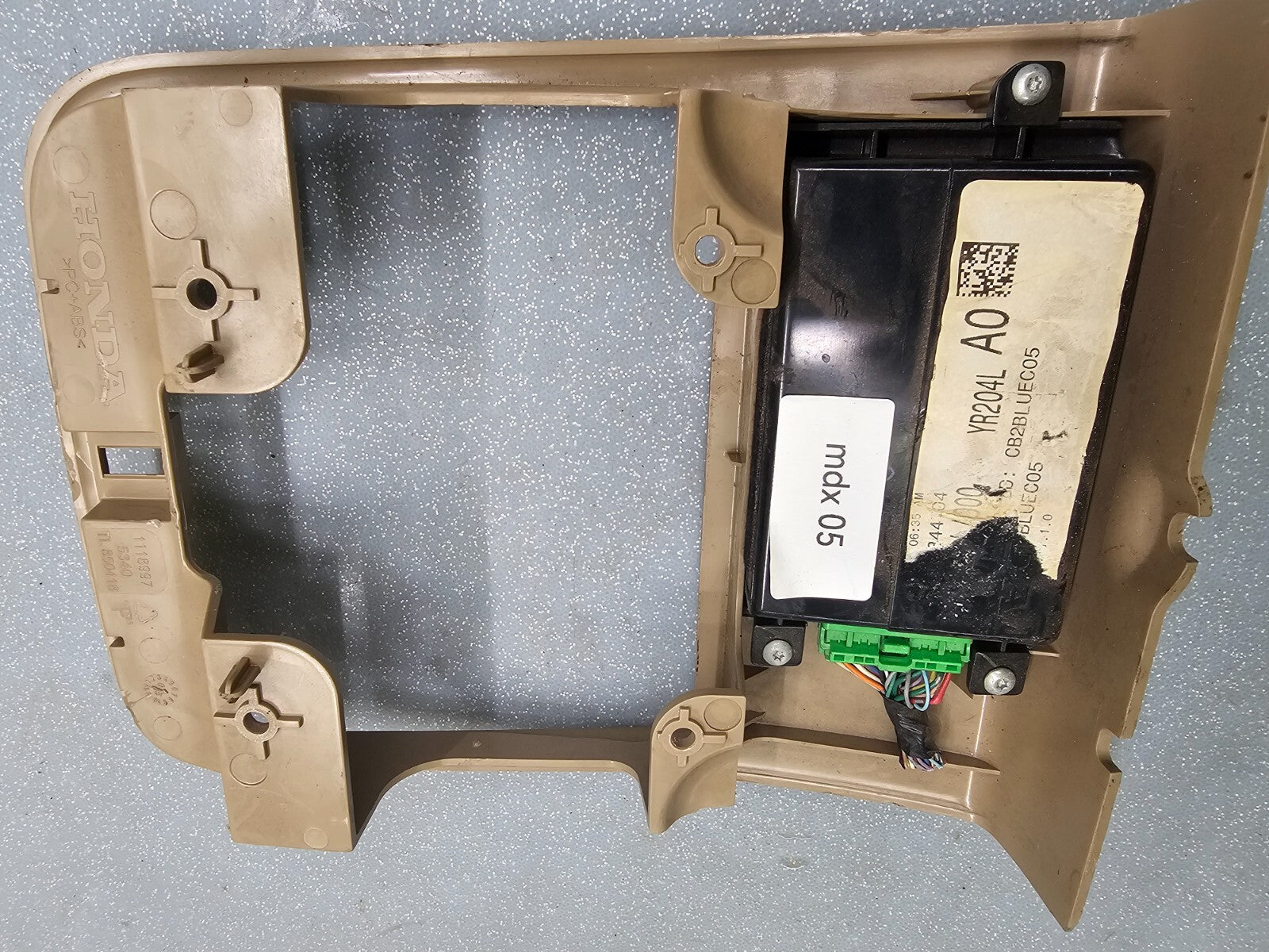 🔥04-06 ACURA MDX 07-09 RDX Overhead Console Homelink Sunroof Assembly Tan OEM