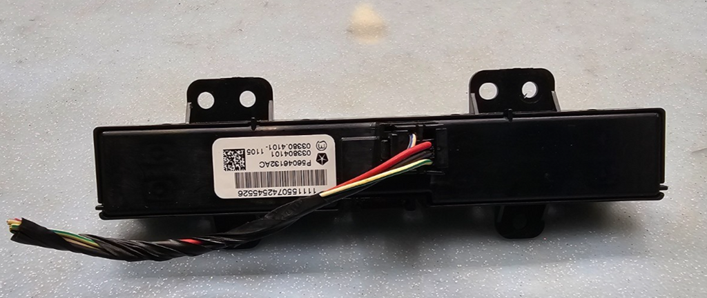 🔥11-12 Jeep Liberty Hazard Traction Control 4 Gang Switch Switch Panel Black