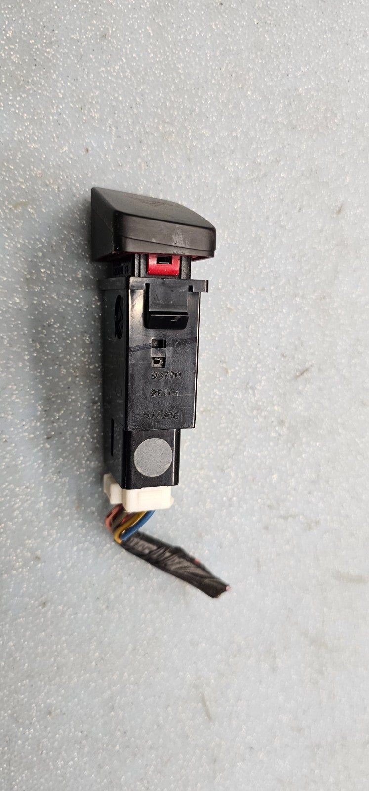 🔥06-08 SONATA Hazard Light Dash Flasher Warning Emergency Switch Button black