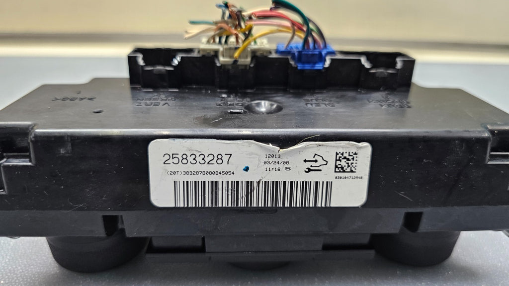 🔥07-09 CHEVY EQUINOX DASH CENTER AC HEATER CLIMATE TEMPERATURE CONTROL UNIT OEM