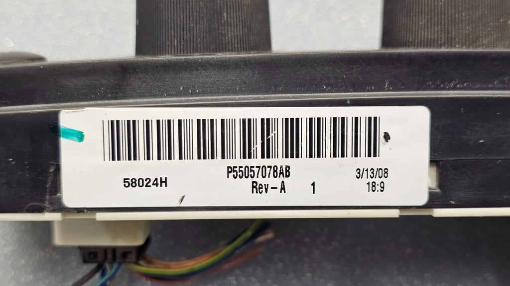 🔥06-08 Dodge Ram DAKOTA A/C Heater Climate Control Temperature Unit w/1 Button