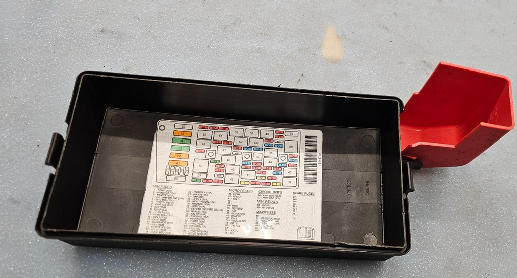 🔥08-11 Buick Lucerne/Cadillac DTS Rear Fuse Box Under Seat Fusebox Module OEM