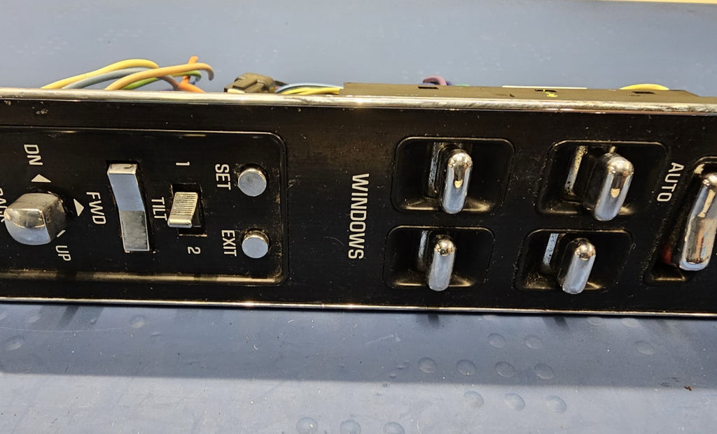 🔥94-96 Deville Seville Front Left Driver Master Door Power Window Switch Black