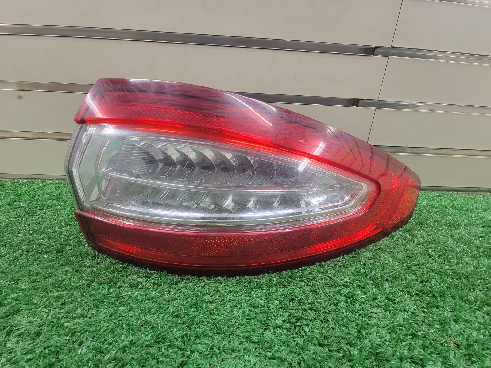 🔥2013 -2016 Ford Fusion LEFT DRIVER  LED Tail Light Assembly Lamp Chrome OEM