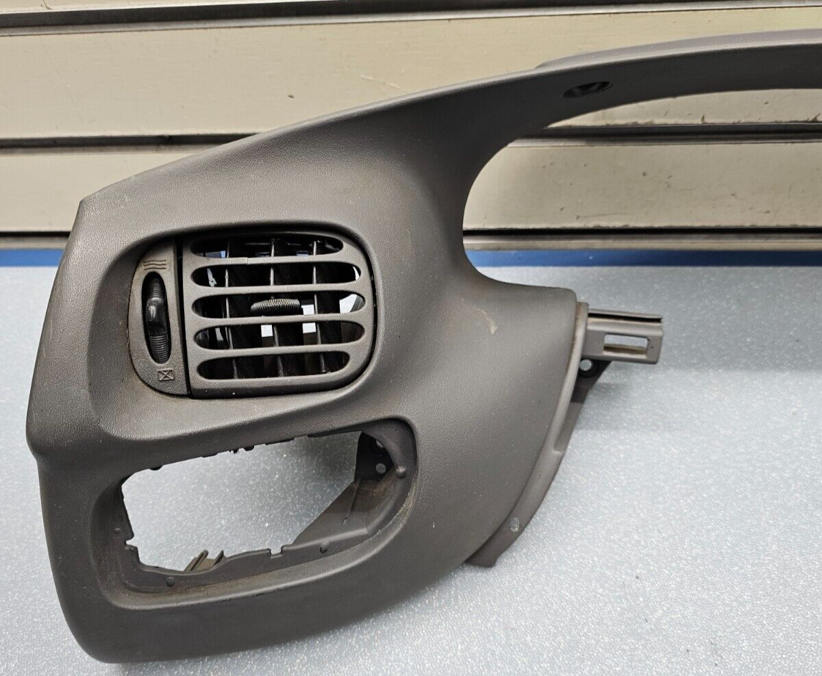 97-03 Ford F150 Dash Speedometer Instrument CLUSTER Bezel Trim Panel DK GRAY C13