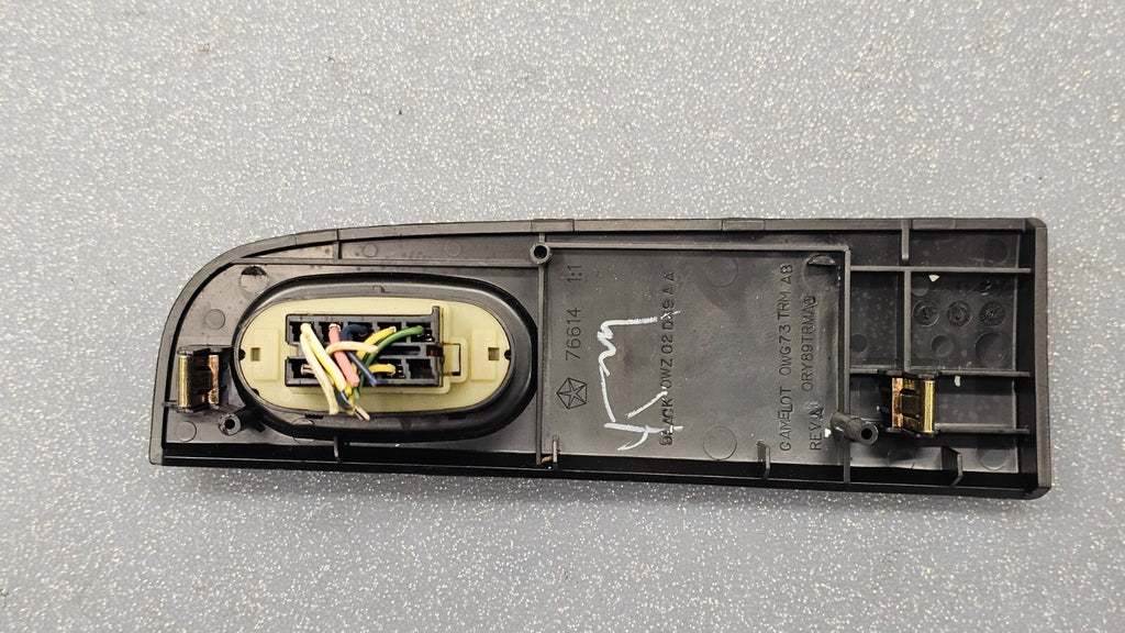 🔥01-06 Sebring Stratus Mirror Power Window Trim Control Switch Assembly Wood
