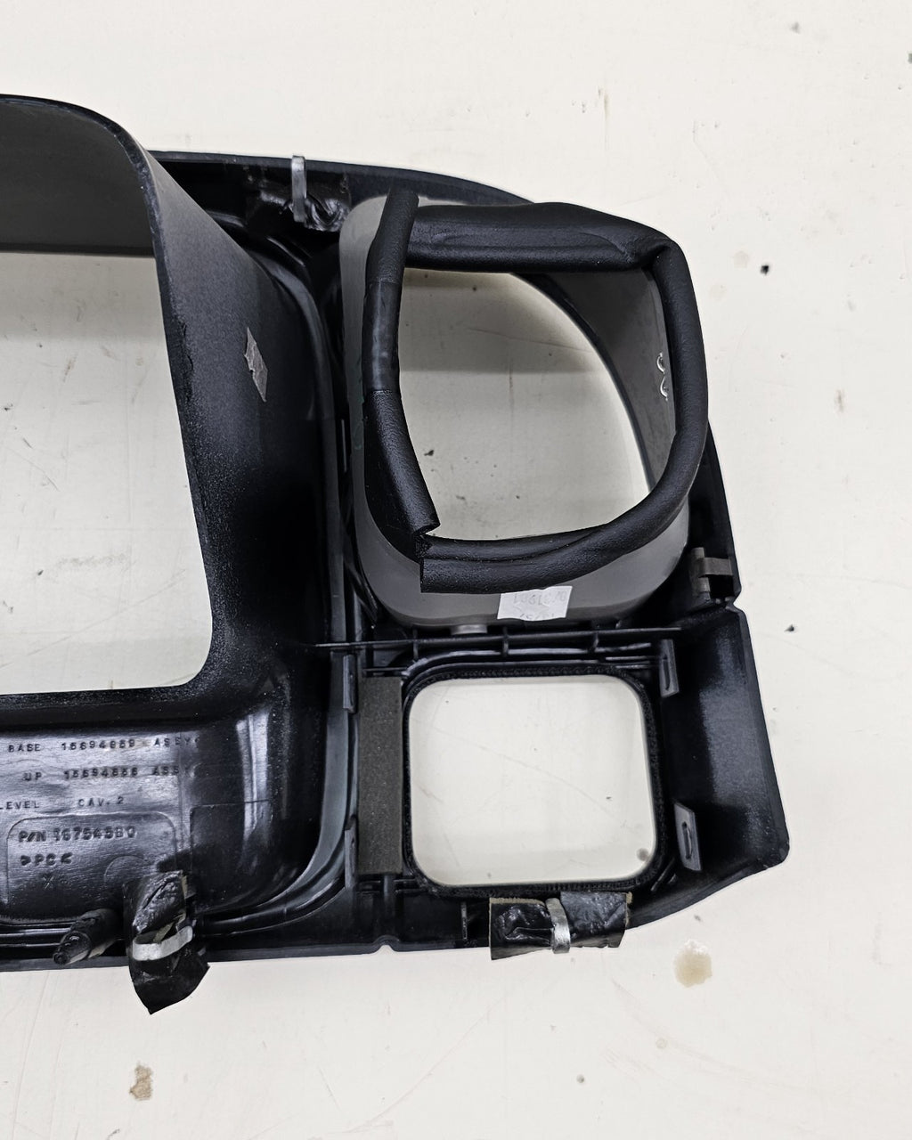 95-99 CHEVY GMC TRUCK SILVERADO CK Cluster Speedometer Dash Bezel Gray/Black C3