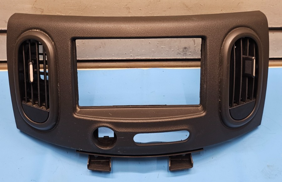🔥09-14 Nissan Cube Front Dash Center Radio Trim Bezel Panel Black OEM