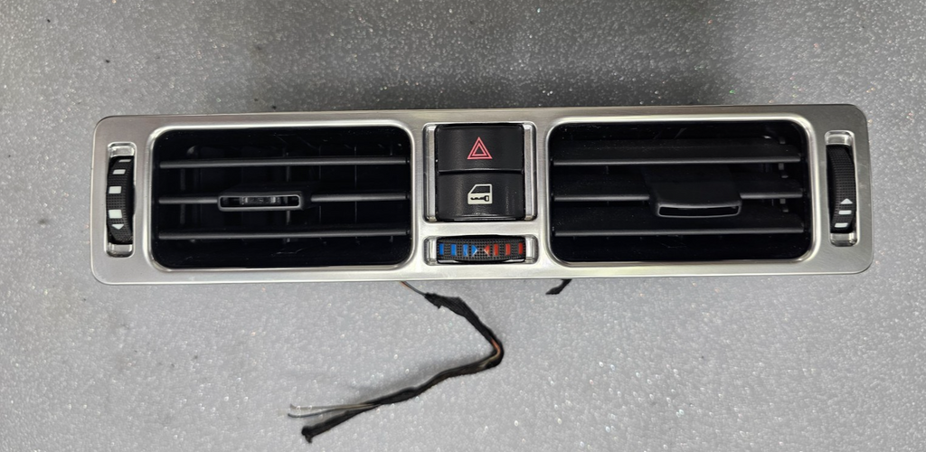 🔥06-12 Land Rover Range Rover L322 Dash Centre AC A/C Air Vent Heater Silver