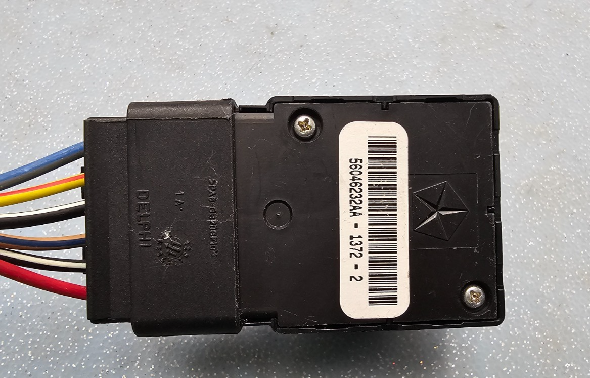 🔥10-19 Chrysler 200 Challanger Charger Dart Compass Switch Lumbar Control BLACK