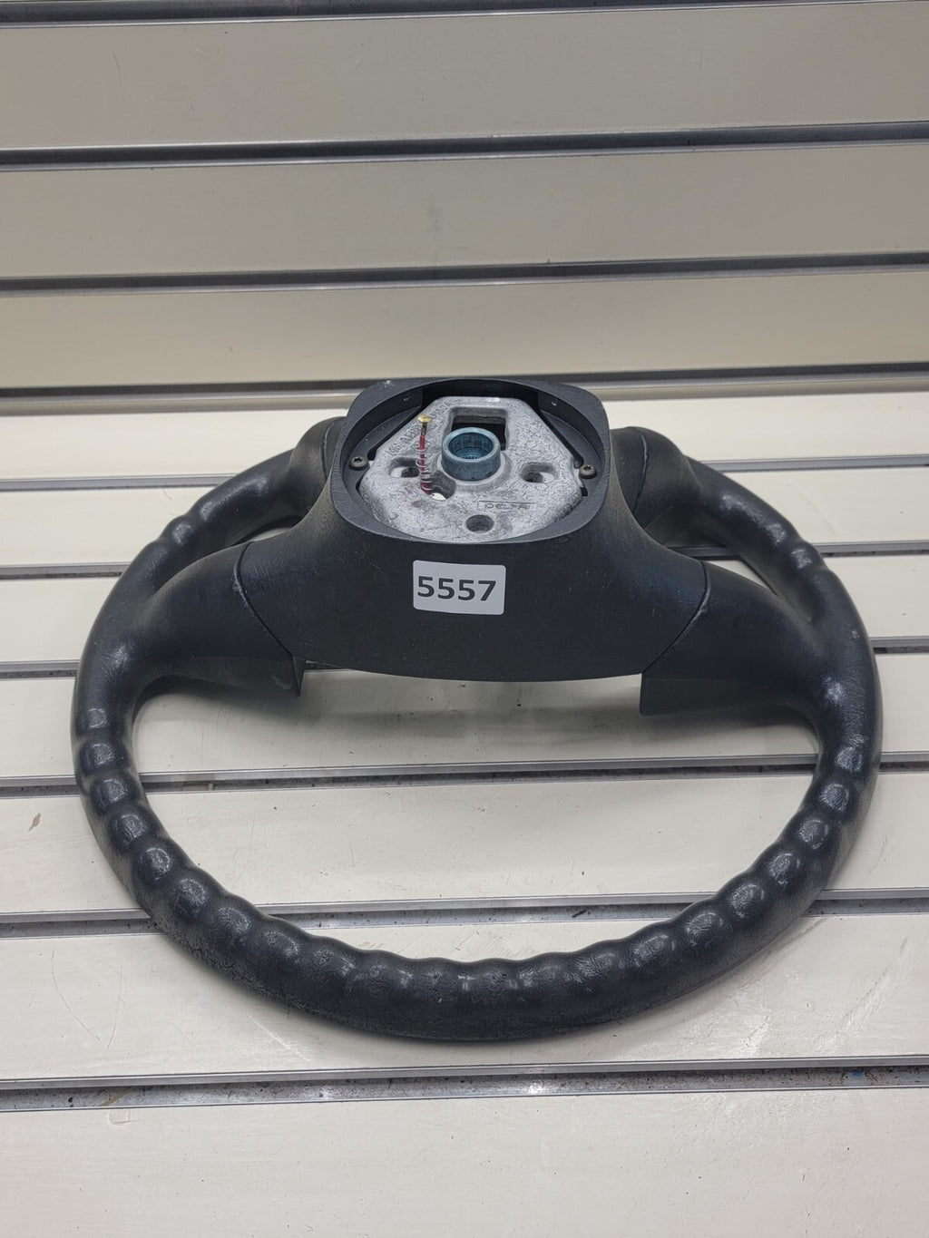 🔥03-06 SILVERADO SIERRA YUKON TAHOE SUBURBAN STEERING WHEEL LEATHER BLACK