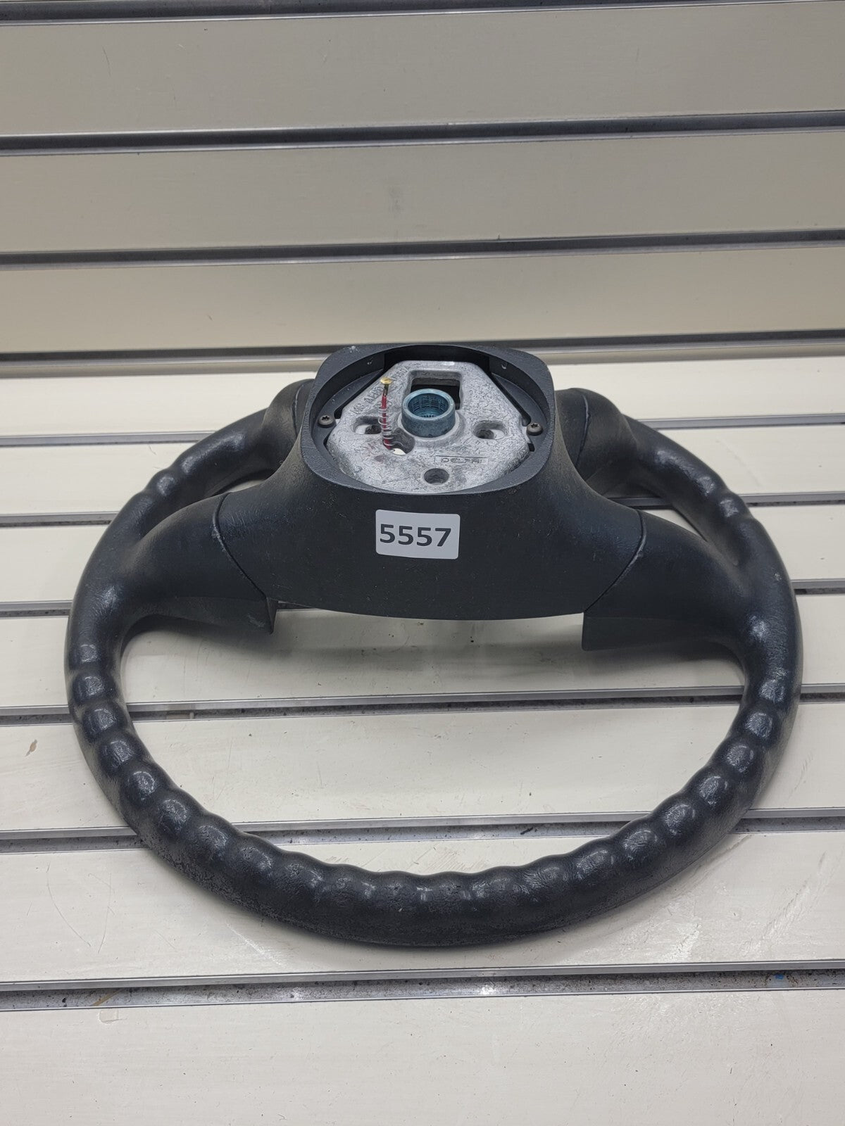 🔥03-06 SILVERADO SIERRA YUKON TAHOE SUBURBAN STEERING WHEEL LEATHER BLACK