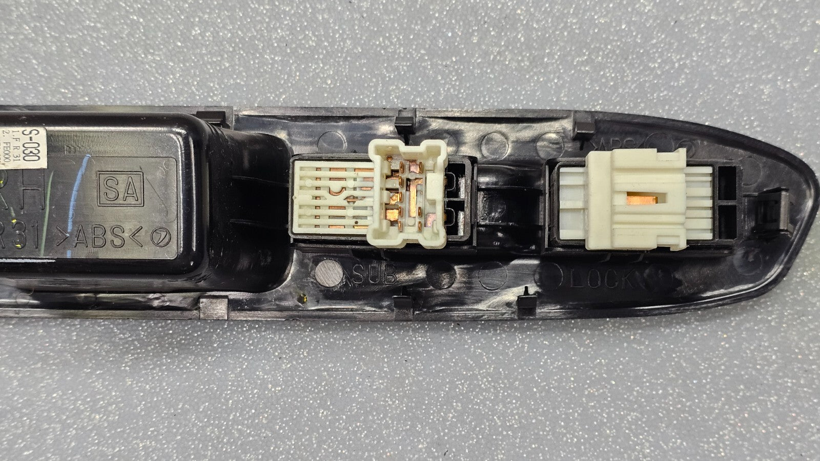 🔥03-08 Forester Impreza Front Right Passenger Window Control Switch Black OEM