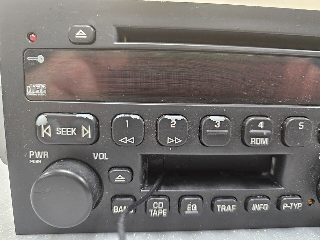 🔥04-06 Century Rendezvous Dash AM FM Radio Stereo CD Player Cassette Black OEM