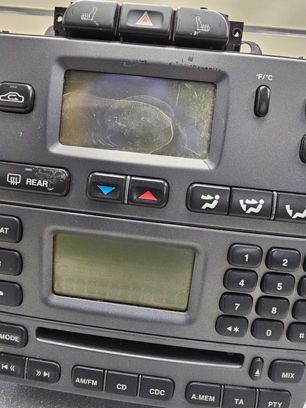 🔥02-08 Jaguar X-Type Digital Heater AC Temperature Climate Control Switch OEM