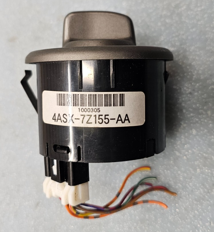 🔥04-07 Titan 4x4 2wd Transfer Case Control Push Pull Switch Assembly Silver