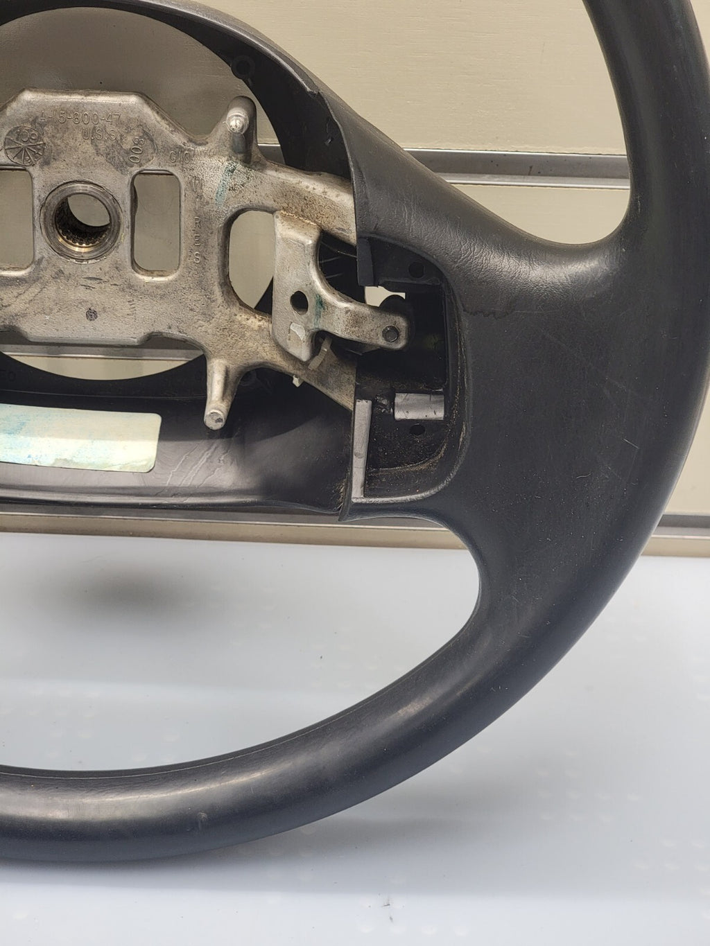 🔥1997-2003 Ford F-150 rubber Steering Wheel Cruise Dash black