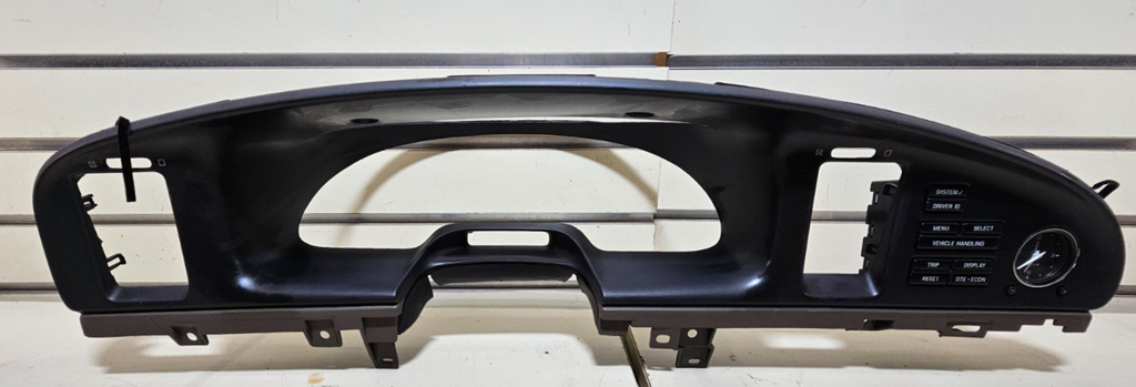 🔥98-02 Continental Dash Instrument Speedometer Cluster Bezel Gauge Black