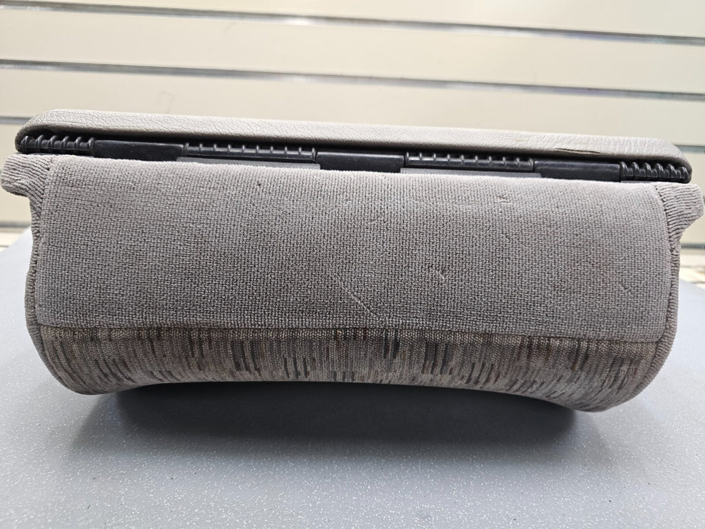 🔥99-10 Ford F250 F350 Center Console JUMP SEAT Arm Rest CLOTH/LEATHER GRAY JS3