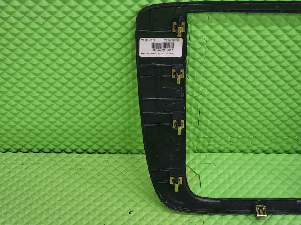 🔥07-13 SUBURBAN TAHOE YUKON CENTER DASH RADIO BEZEL TRIM WOODGRAIN
