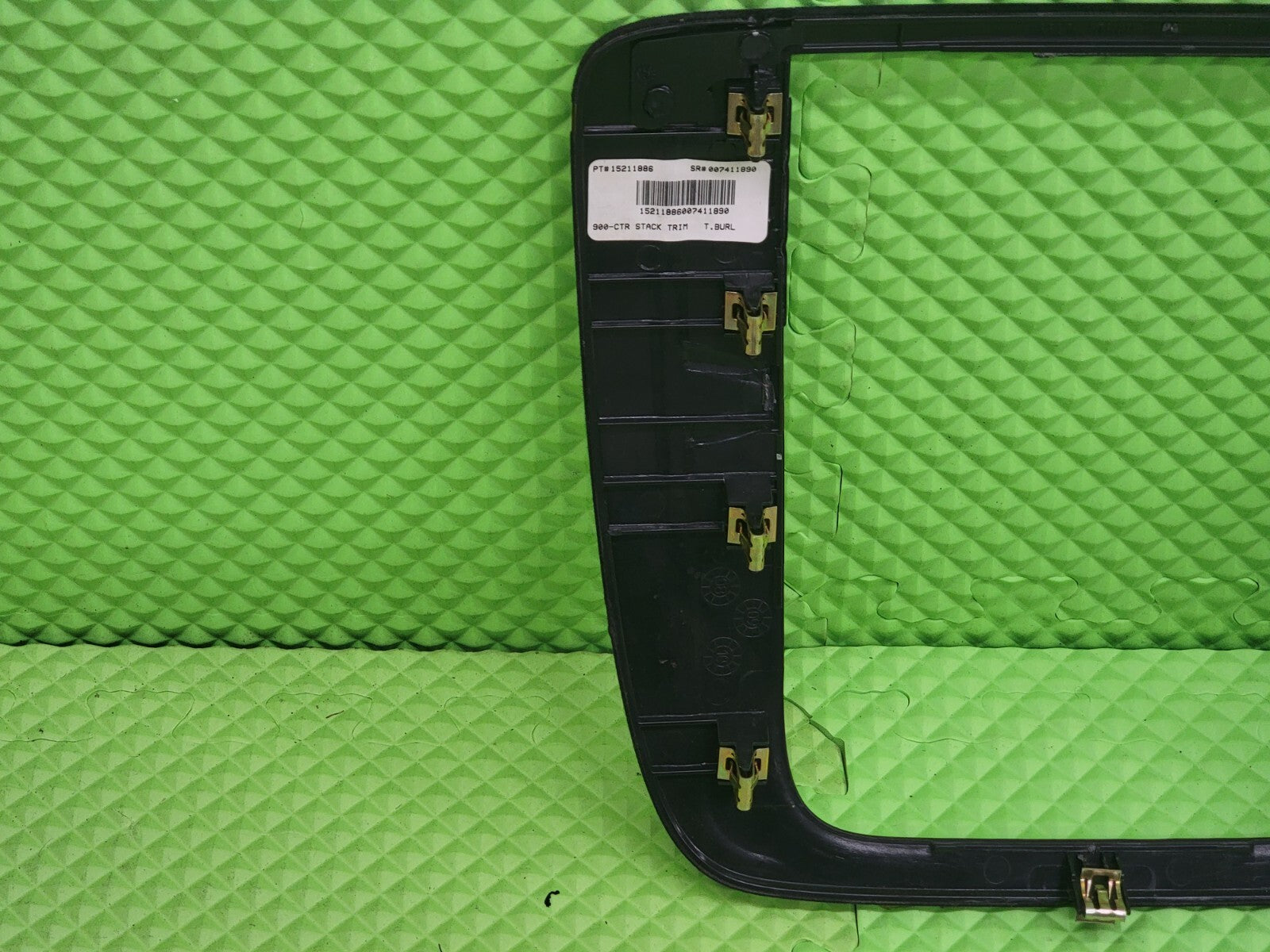 🔥07-13 SUBURBAN TAHOE YUKON CENTER DASH RADIO BEZEL TRIM WOODGRAIN