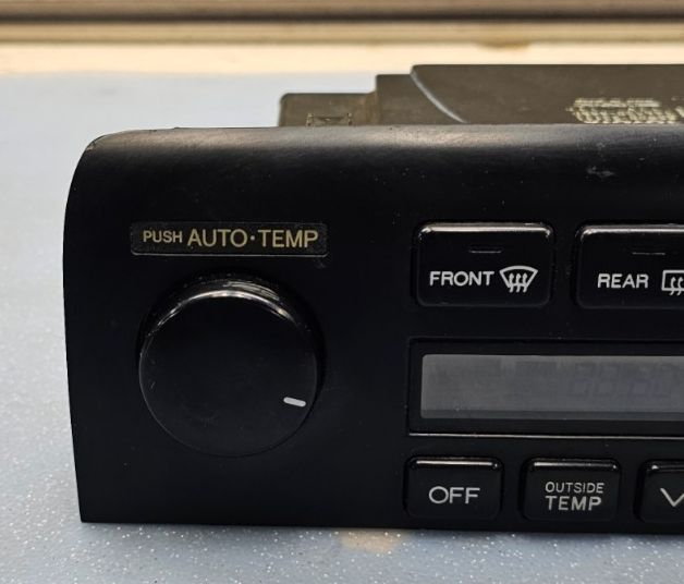 🔥94-96 LEXUS ES300 AC A/C HVAC Temperature Heater Climate Control Panel Black