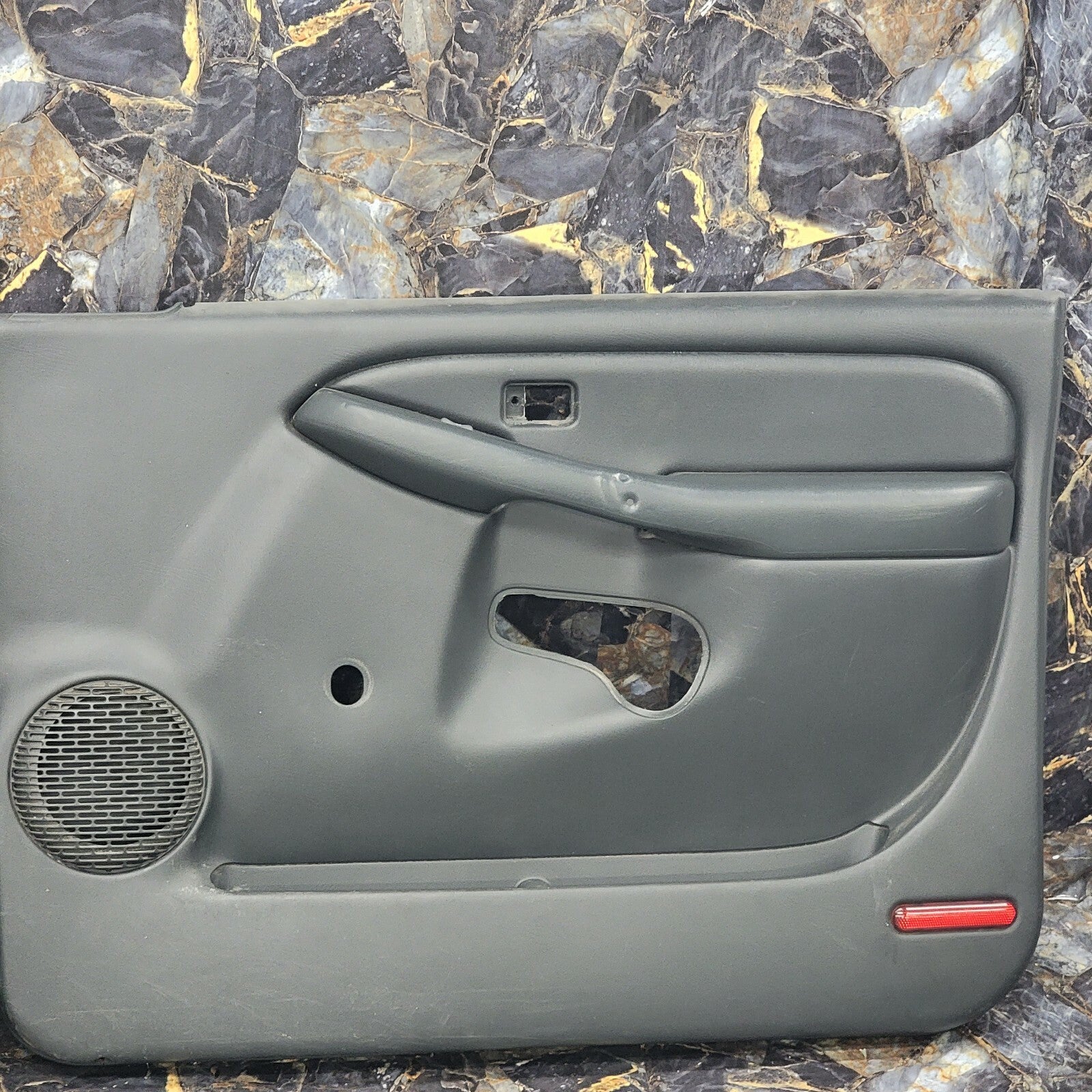 99-06 Silverado SIERRA Door Trim Panel Front LEFT-RIGHT Set Dark GRAY manual D3