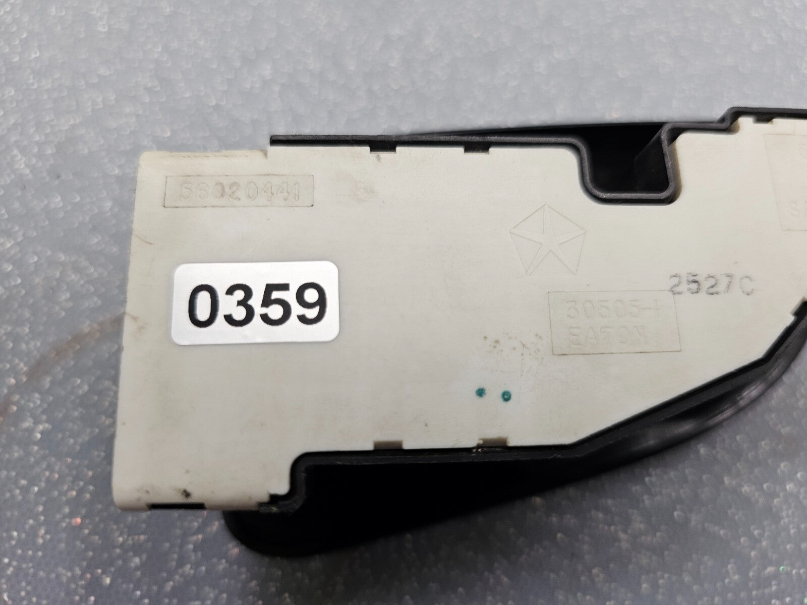 🔥98-01 Dodge RAM 1500 2500 Front Left Driver Power Window Switch BLACK WS10