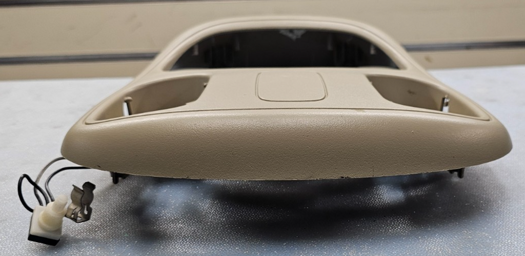 🔥02-05 Dodge RAM Overhead Console DOME Light Roof Storage Compartment TAN 05