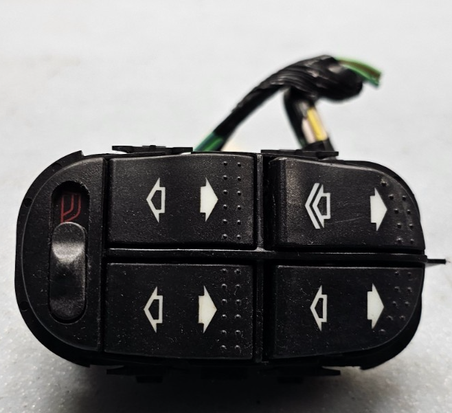 🔥00-07 FORD FOCUS MASTER POWER LEFT DRIVER WINDOW DOOR SWITCH BLACK