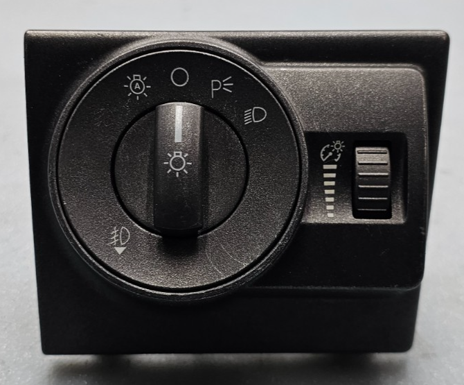 🔥07-10 LINCOLN MKX LEFT DRIVER HEADLIGHT LAMP CONTROL SWITCH ASSEMBLY Black