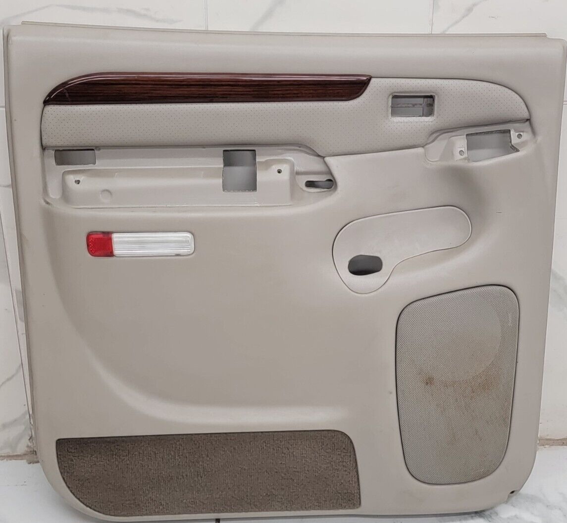 🔥99-06 Silverado SIERRA Door Panel Rear LEFT /No Arm Tan 02 D6
