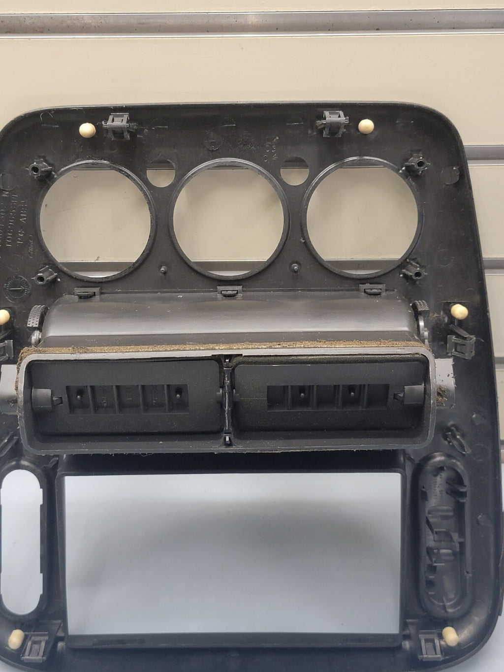 🔥02-05 FORD EXPLORER RADIO AUDIO CLIMATE TEMPERATURE CONTROL BEZEL TRIM BLACK