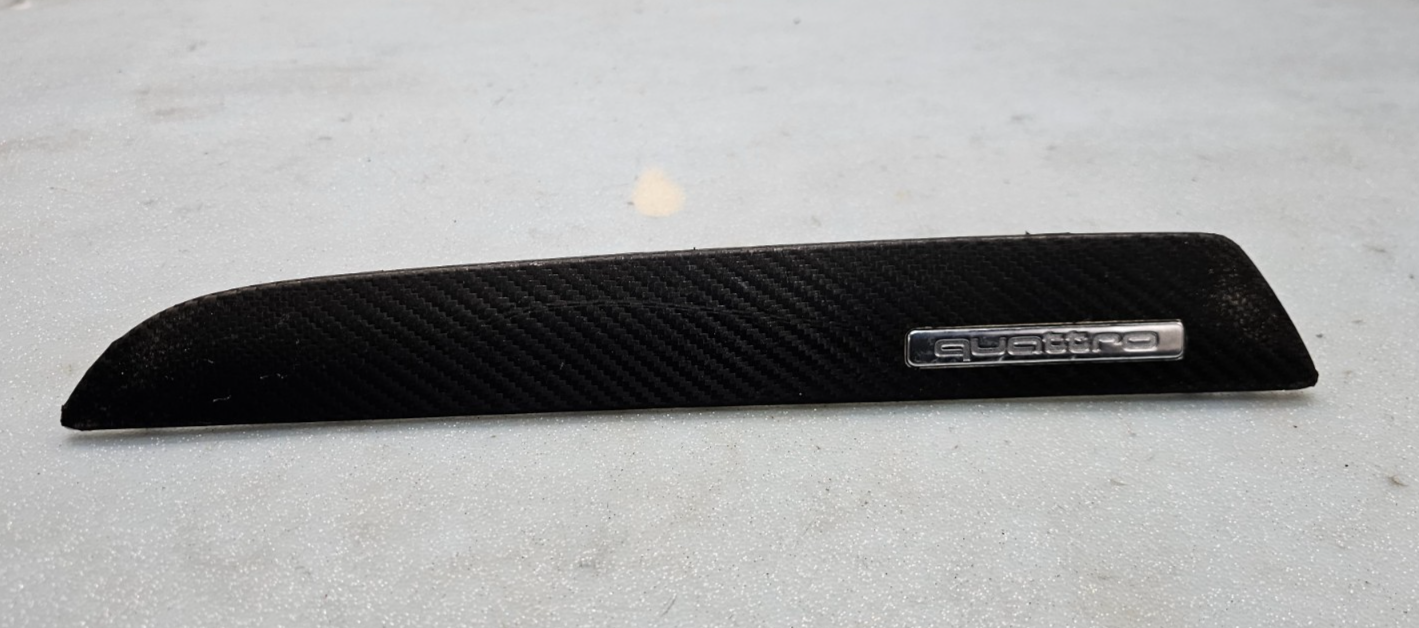 🔥2009-2012 AUDI A4 S4 Instrument Panel dash Trim Panel BLACK