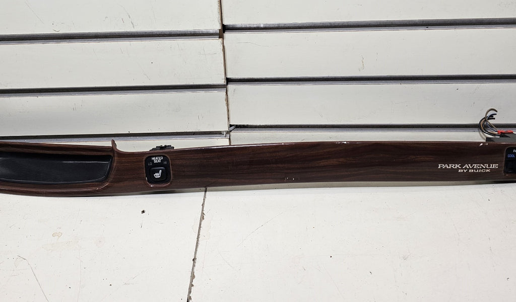 97-05 Buick Park Avenue Center Dash Heater Climate Control Bezel Trim Panel Wood
