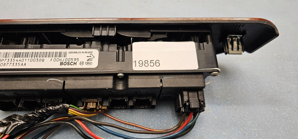 🔥07-14 Tahoe Yukon Suburban Left Driver Door Window Master Switch Wood