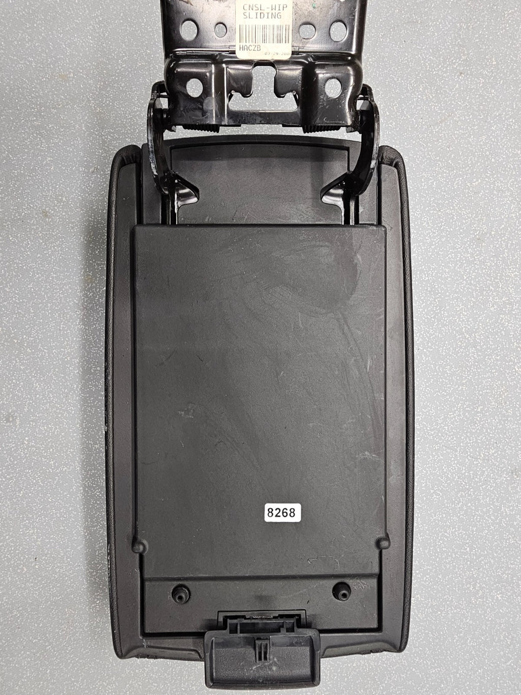 🔥09-13 Mazda 6 Center Console Leather Armrest Lid Top Pad Assembly Black OEM