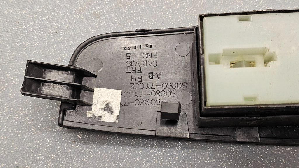 🔥04-08 Nissan Maxima Front Right Passenger [Power Door Window Switch Lock Black