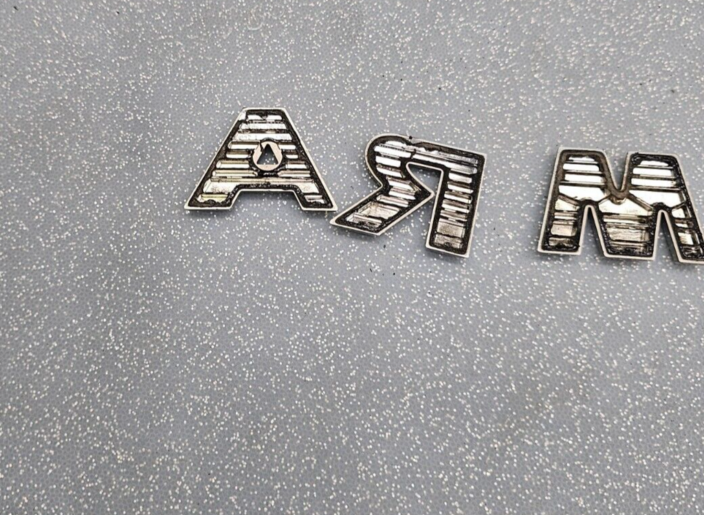 05-15 Nissan Armada V8 Rear Emblem Letters Badge Decal Logo Hatch Gate Door OEM