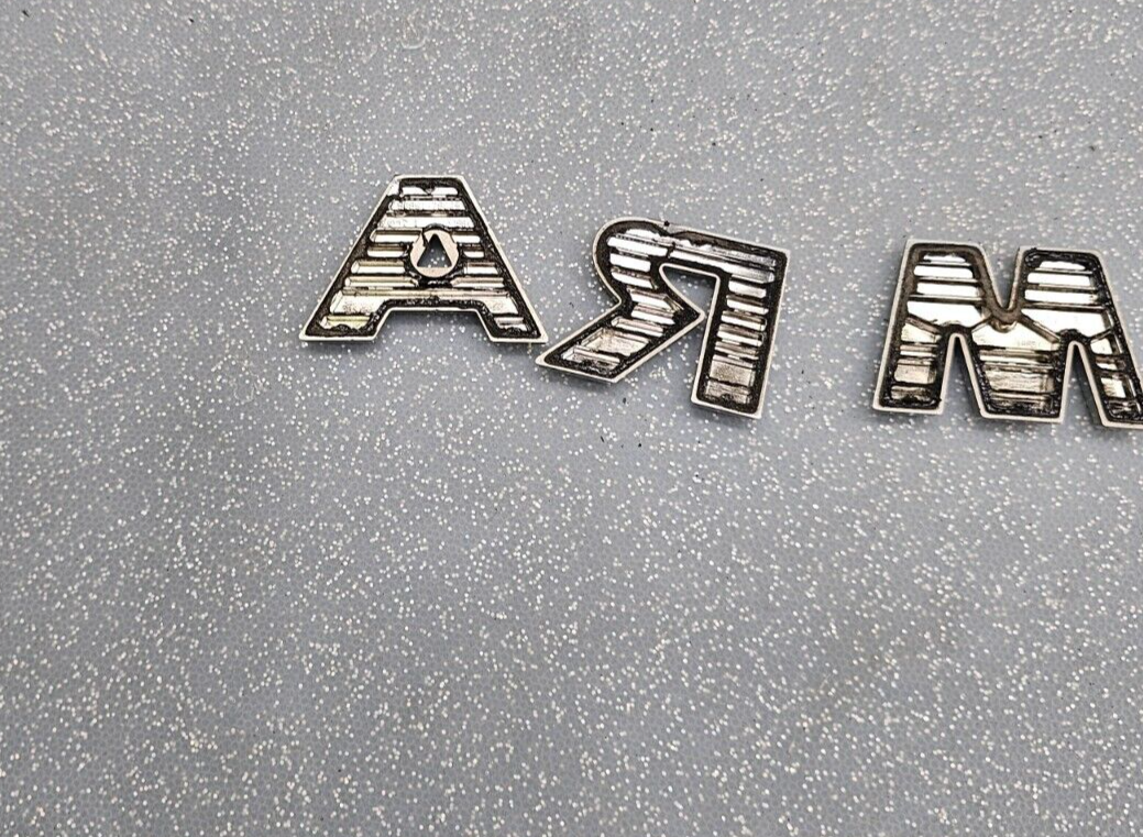05-15 Nissan Armada V8 Rear Emblem Letters Badge Decal Logo Hatch Gate Door OEM