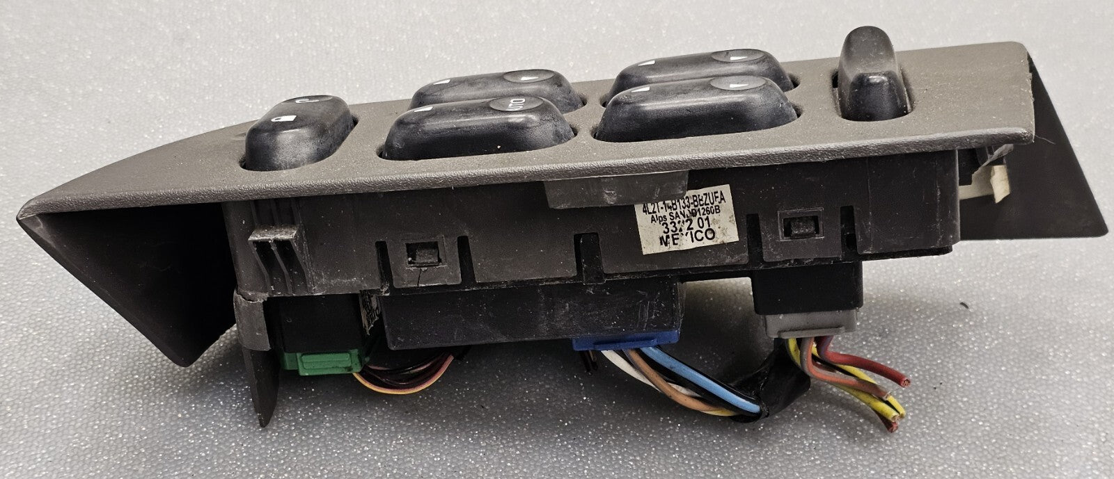 🔥02-05 Explorer Mountaineer Front Left Driver Master Door Window Switch Black