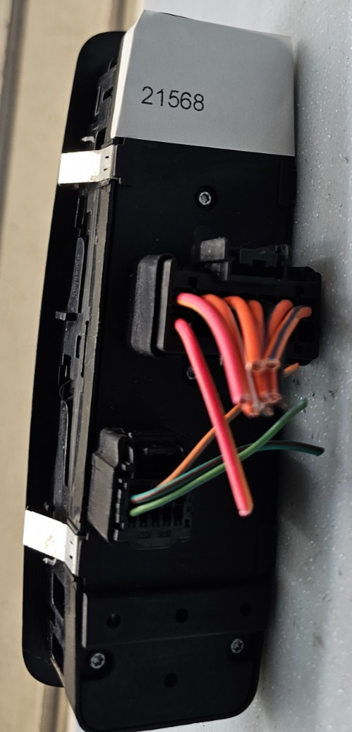 🔥08-20 Grand Caravan Town Country Master Left Driver Window Switch BLACK WS29