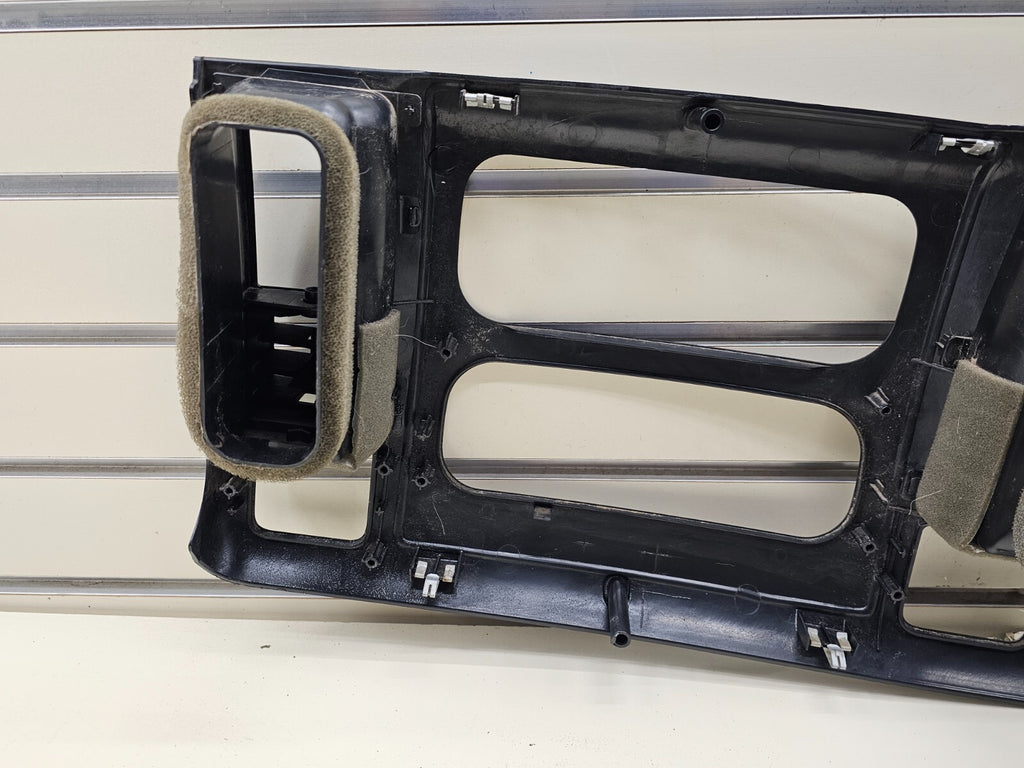 01-04 Dakota Durango Dash Instrument Cluster Speedometer Bezel Trim Panel Black
