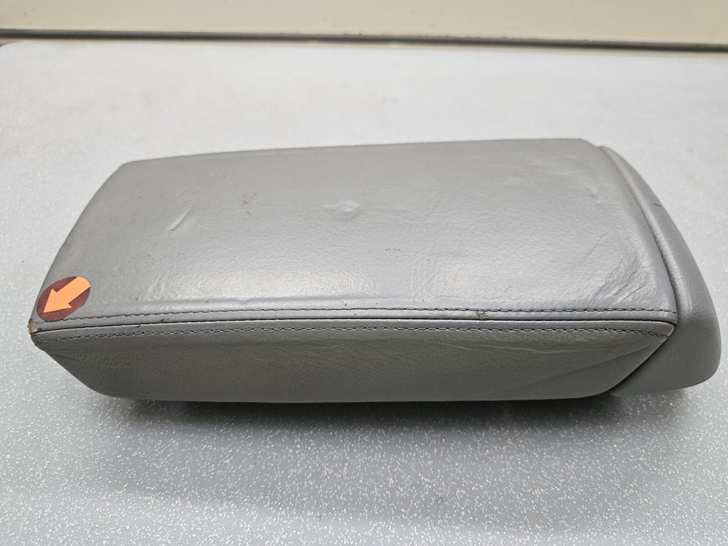 03-07 Honda ACCORD Acura TSX Center Console Armrest Storage Lid Leather Gray L22