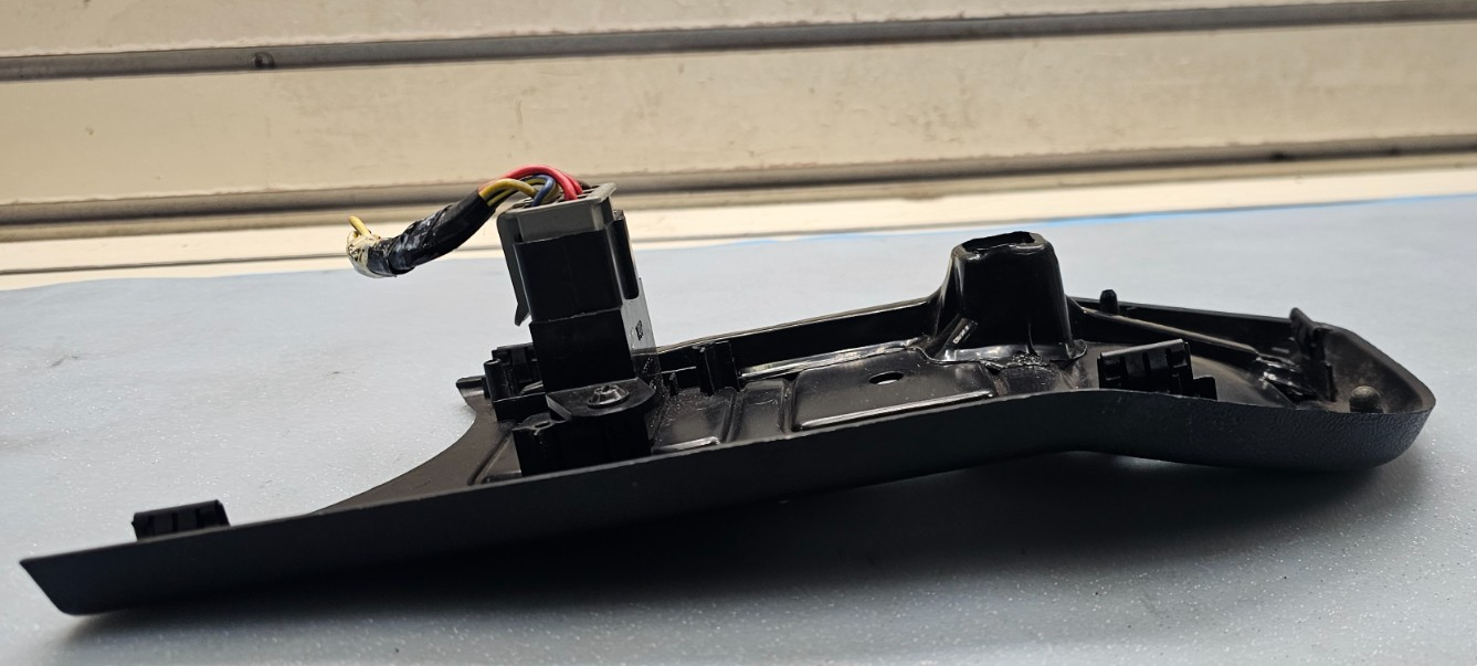 🔥1987-1991  F-150 F-250 Bronco Lower Left Dash Bezel BLACK