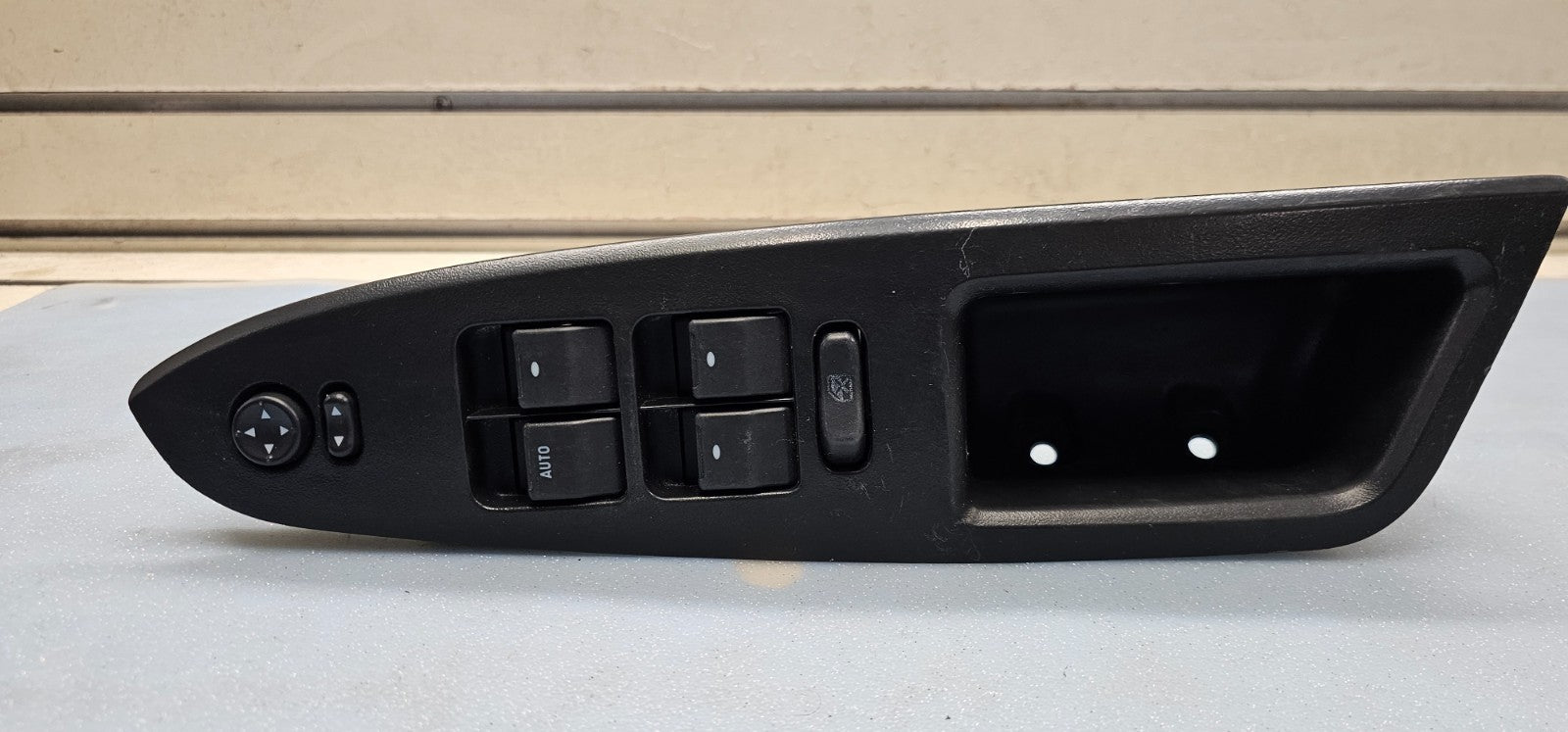 🔥09-16 CHEVY IMPALA LEFT DRIVER MASTER POWER DOOR WINDOW SWITCH BEZEL BLACK