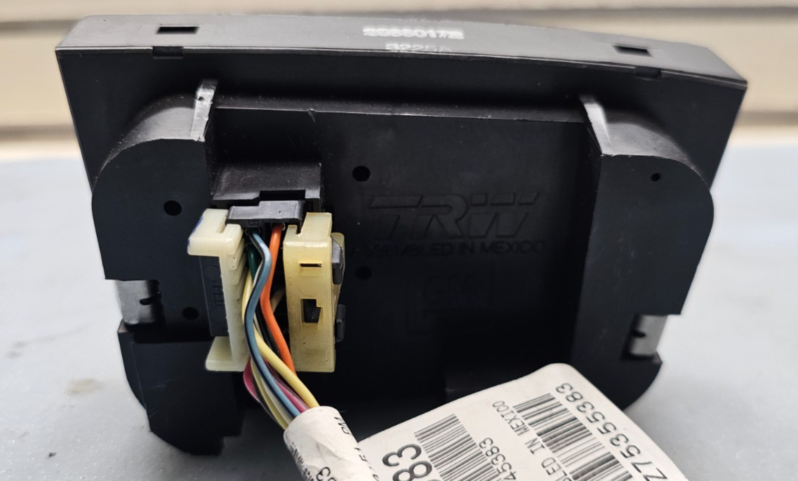 🔥00-05 Cadillac Deville Headlight Dimmer Switch Trunk Gas Door Assembly BLACK