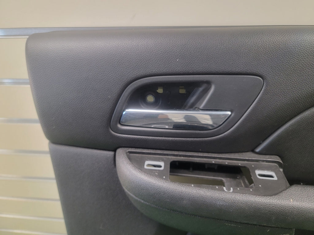 🔥07-14 Chevy Silverado Rear Passenger Dash Interior Door Trim panel Black