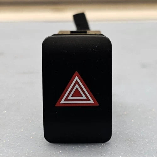 🔥12-16 Rio Hazard Warning Flasher Emergency Light Control Switch Button Black