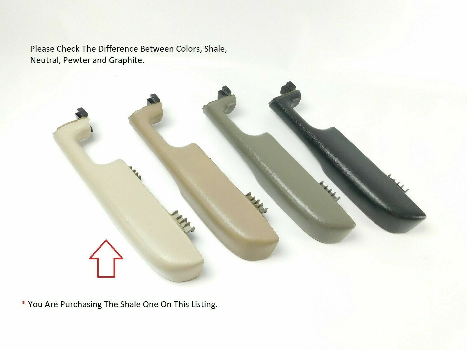 🔥99-02 Chevrolet GMC Silverado Tahoe FrontRight Door Armrest Handle LightTan H1